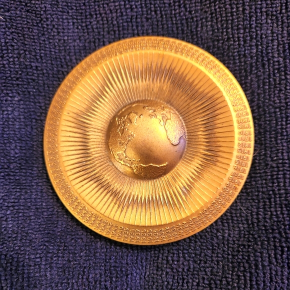 US STANDARD OIL 1879-1979 100th ANNIVERSARY BRONZE MEDALLION-UNIQUE
